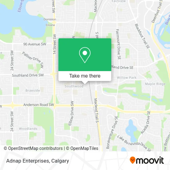 Adnap Enterprises map