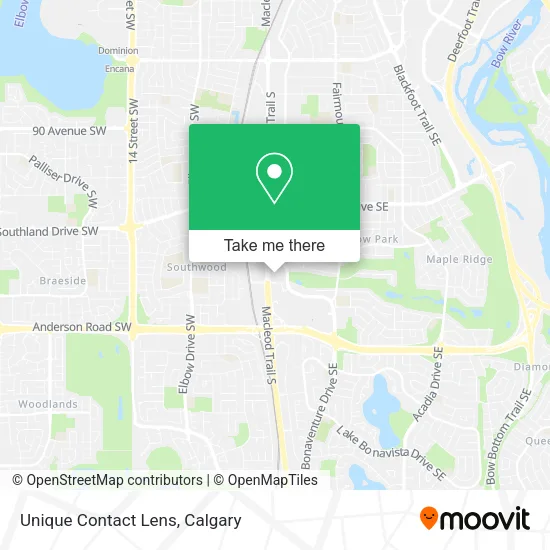 Unique Contact Lens map
