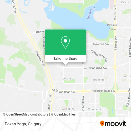 Pozen Yoga map