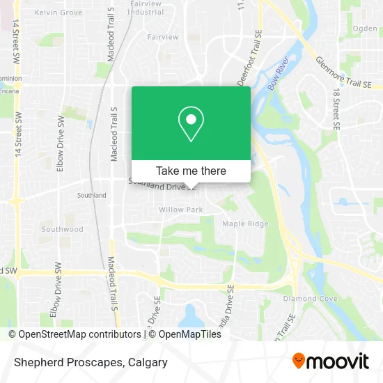 Shepherd Proscapes map