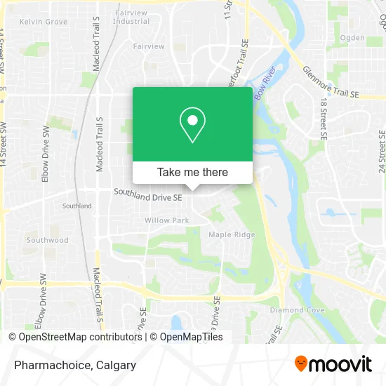 Pharmachoice map