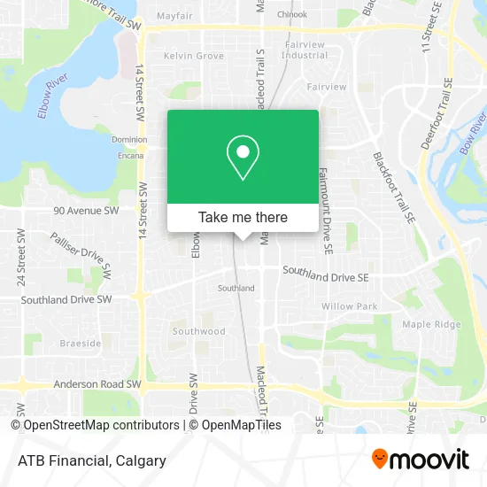 ATB Financial map
