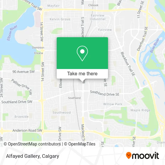 Alfayed Gallery map