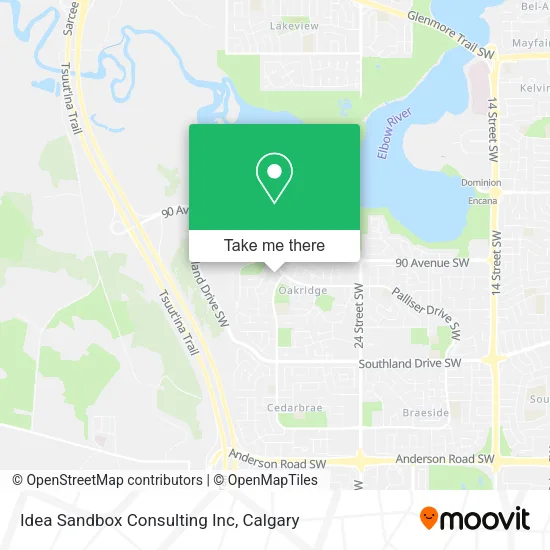 Idea Sandbox Consulting Inc map
