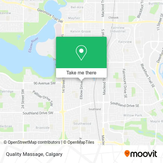 Quality Massage map