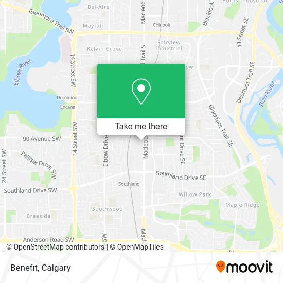 Benefit map