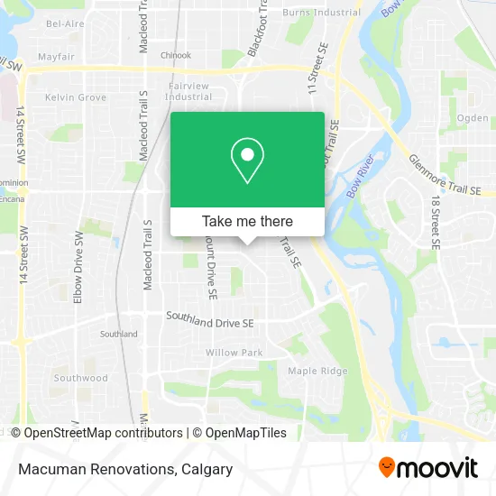 Macuman Renovations map