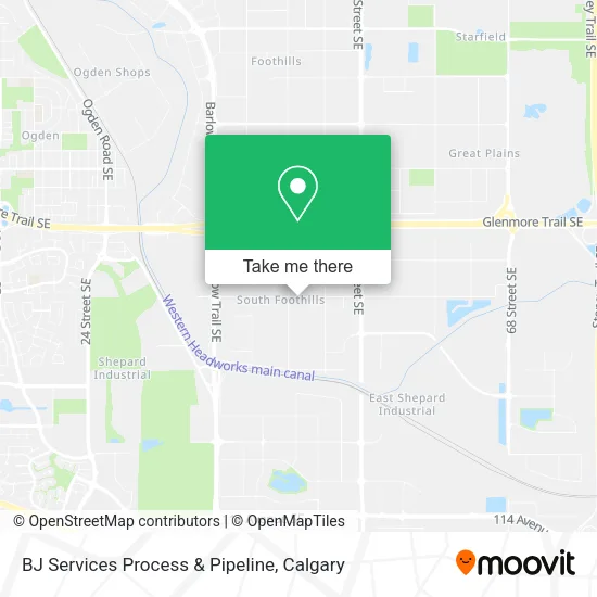 BJ Services Process & Pipeline map