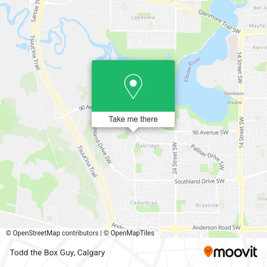 Todd the Box Guy map