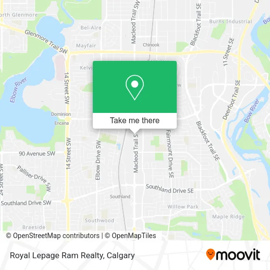 Royal Lepage Ram Realty map