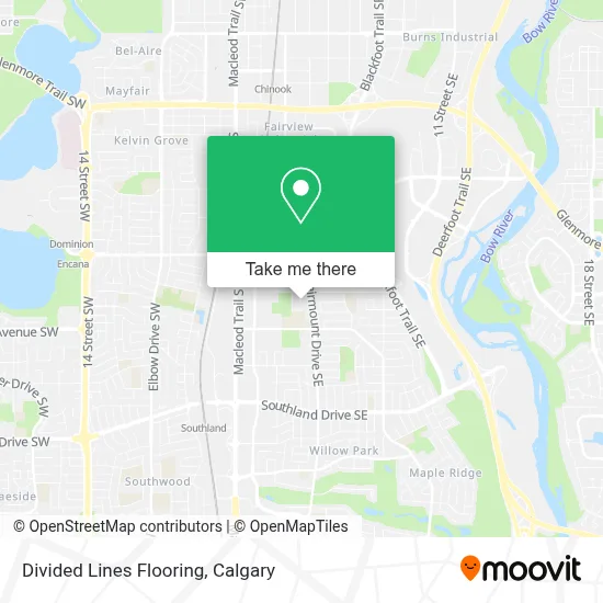 Divided Lines Flooring map