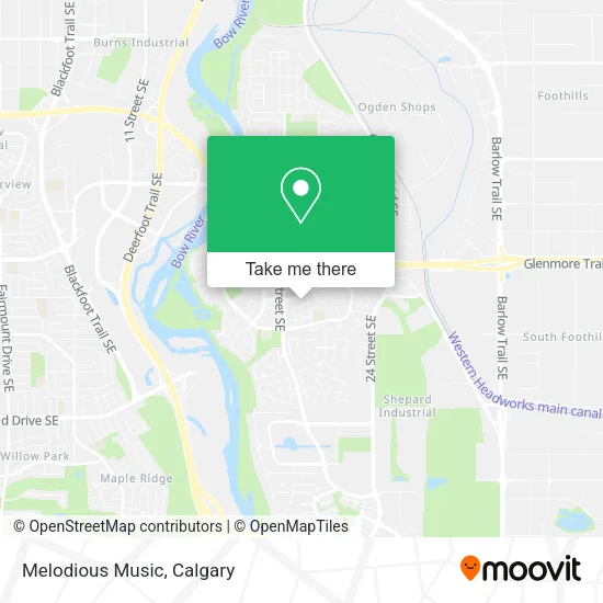 Melodious Music map