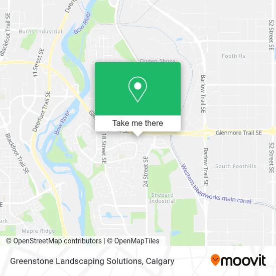 Greenstone Landscaping Solutions map