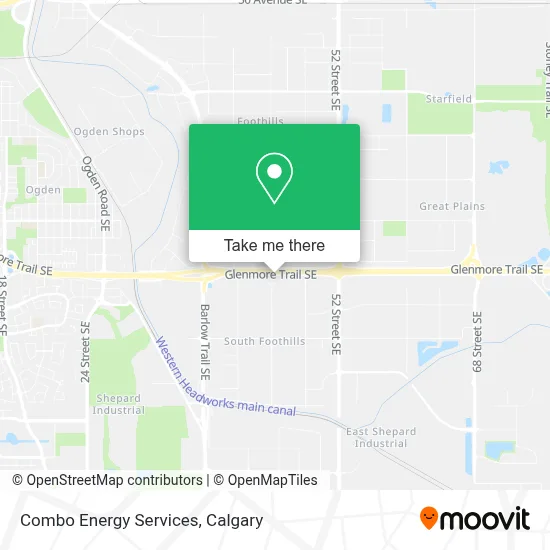Combo Energy Services map