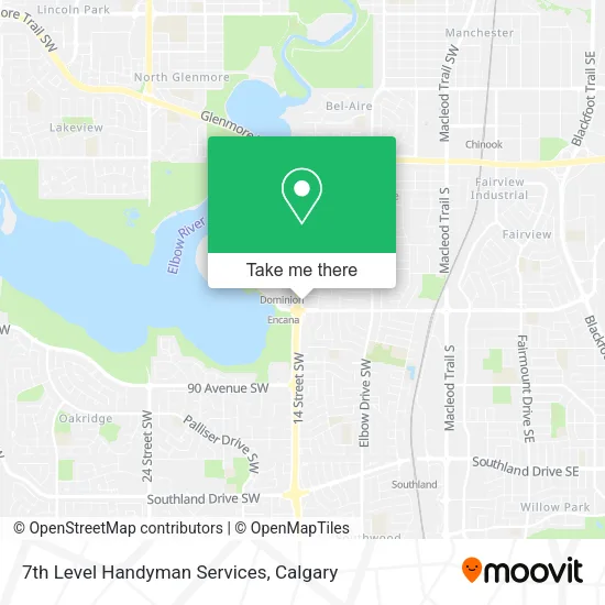 7th Level Handyman Services map