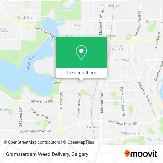 Gramsterdam Weed Delivery map