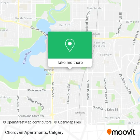 Cherovan Apartments map