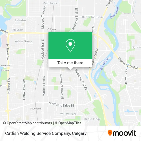 Catfish Welding Service Company map