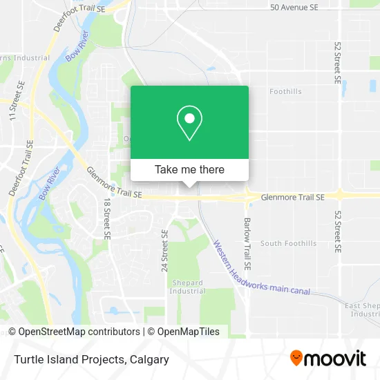 Turtle Island Projects map