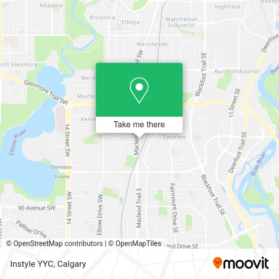 Instyle YYC map