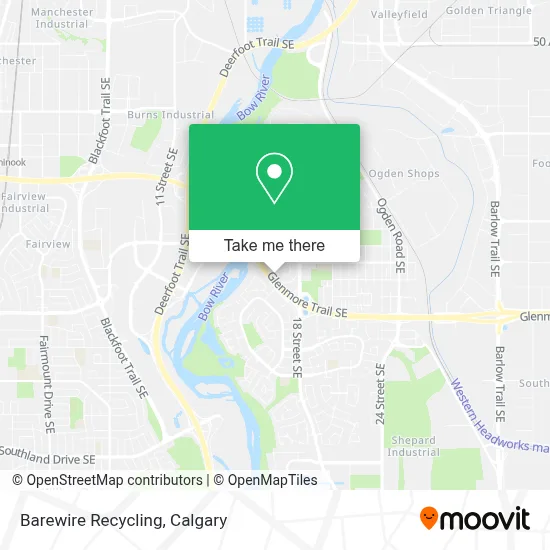 Barewire Recycling map
