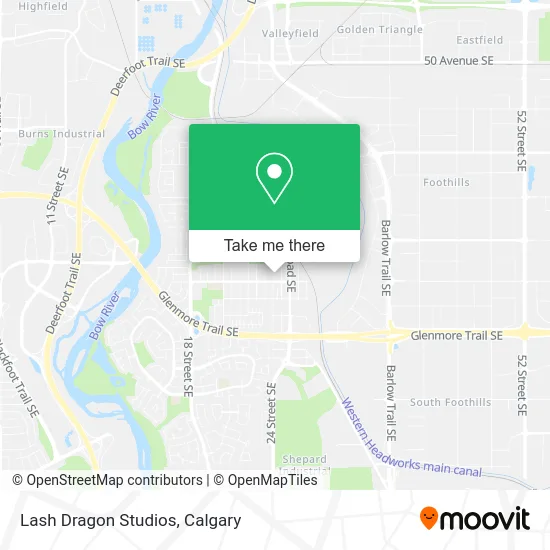 Lash Dragon Studios map