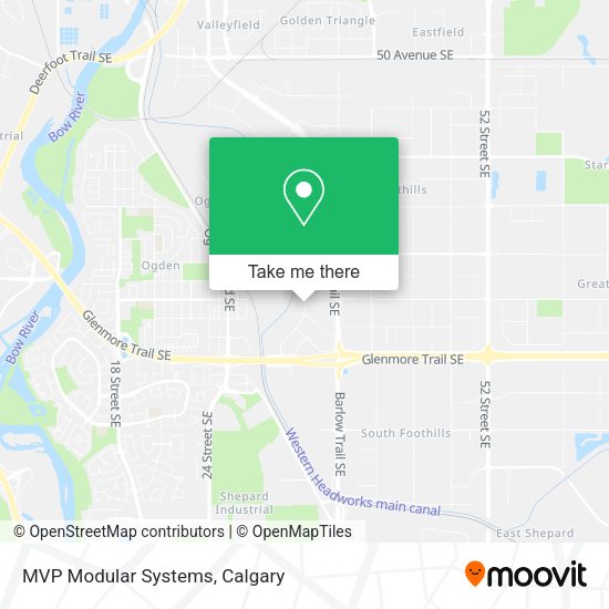 MVP Modular Systems map