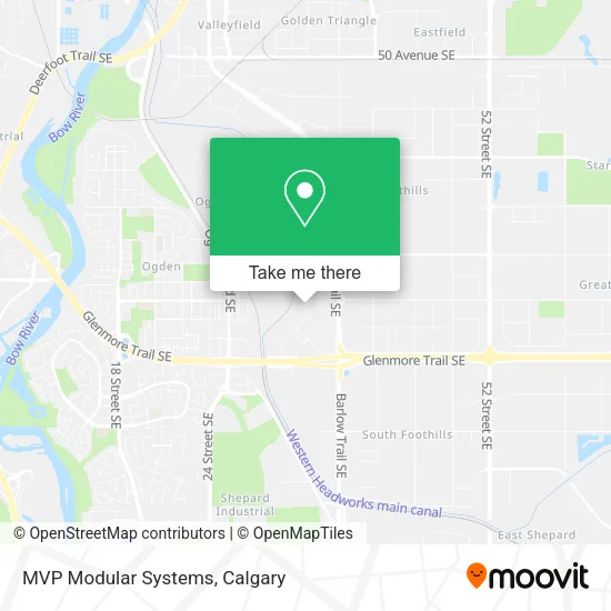 MVP Modular Systems map