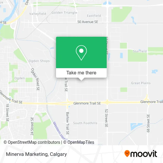 Minerva Marketing map