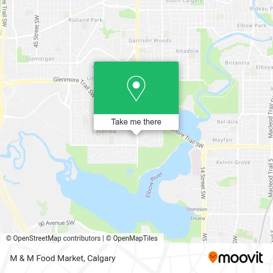 M & M Food Market map