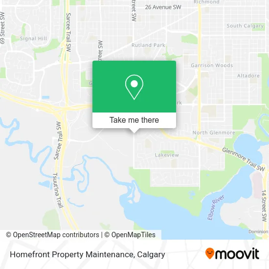 Homefront Property Maintenance map