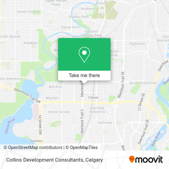 Collins Development Consultants map