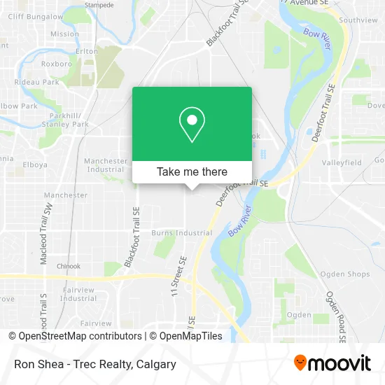 Ron Shea - Trec Realty map