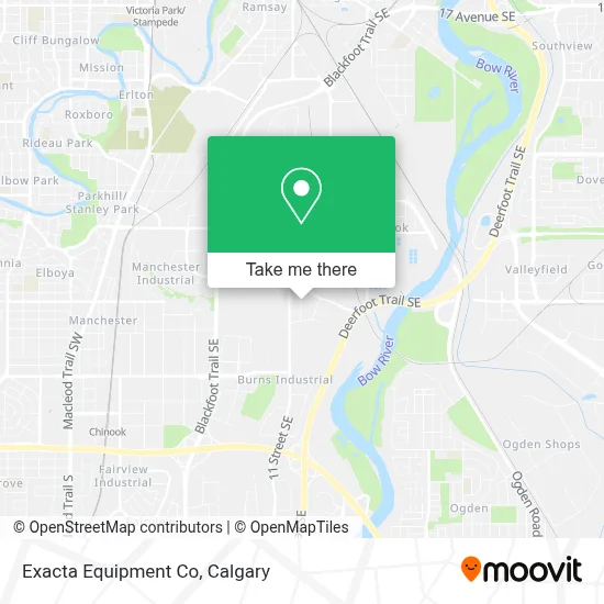 Exacta Equipment Co map