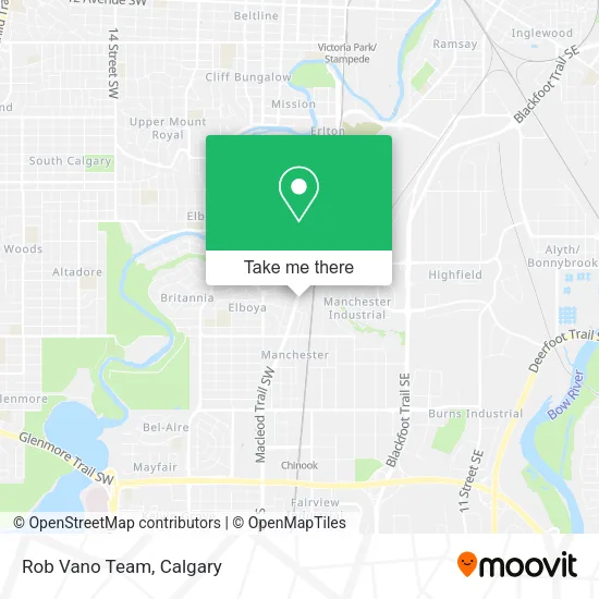 Rob Vano Team map