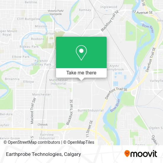 Earthprobe Technologies map