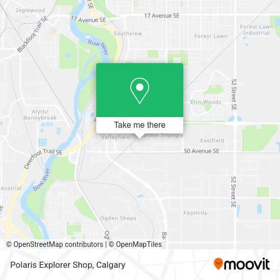 Polaris Explorer Shop map