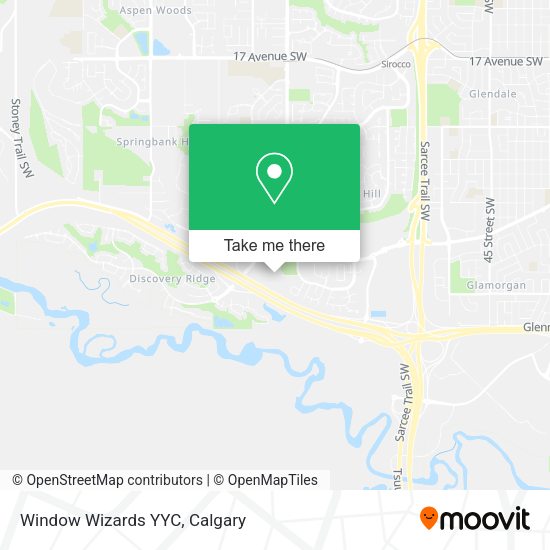 Window Wizards YYC map