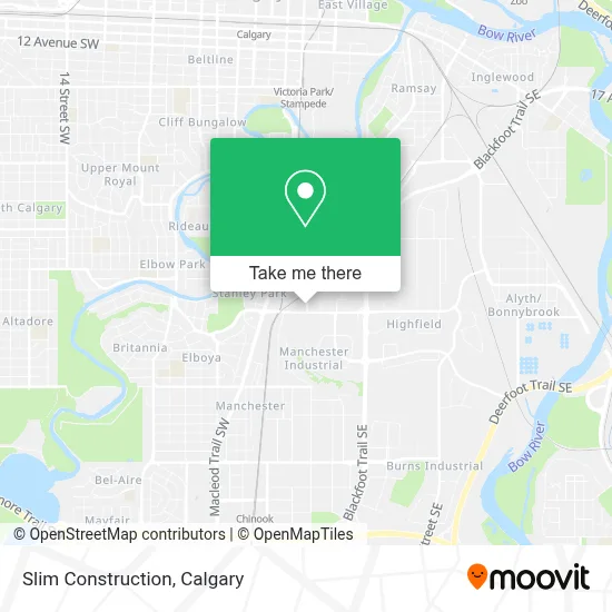 Slim Construction map