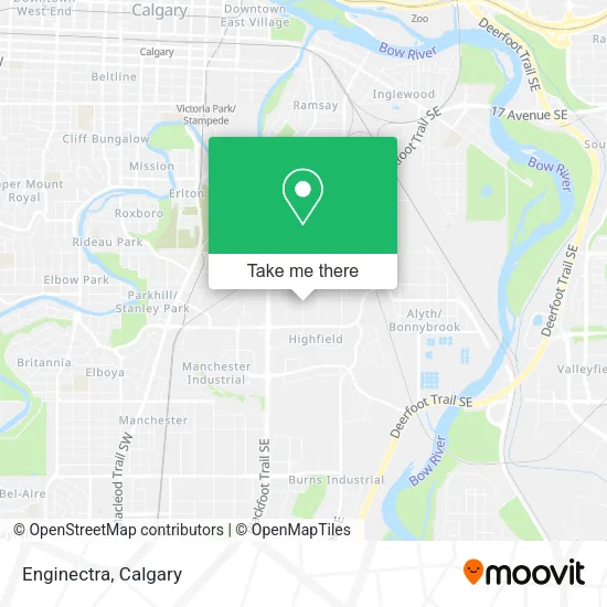 Enginectra map