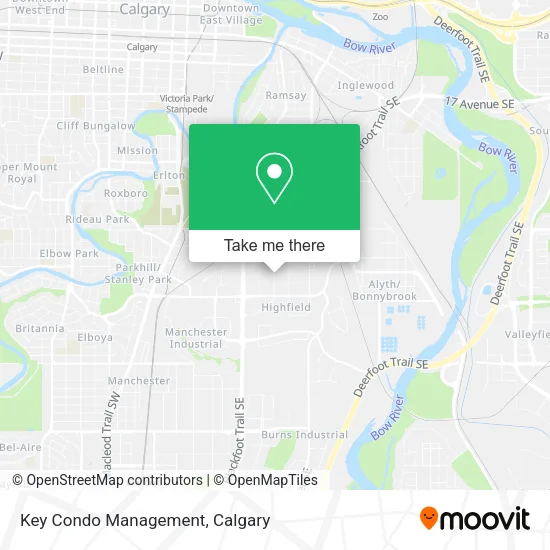 Key Condo Management map
