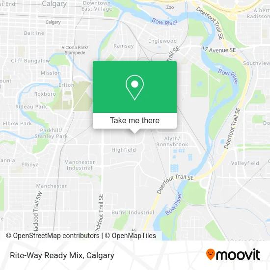 Rite-Way Ready Mix map