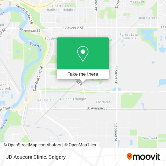 JD Acucare Clinic map