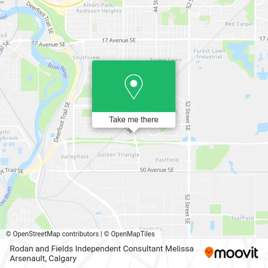 Rodan and Fields Independent Consultant Melissa Arsenault map