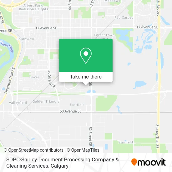 SDPC-Shirley Document Processing Company & Cleaning Services map