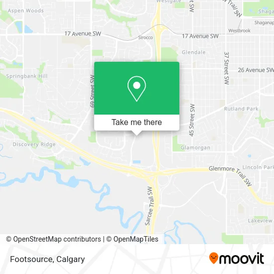 Footsource map