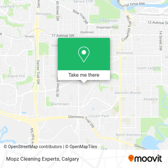 Mopz Cleaning Experts map