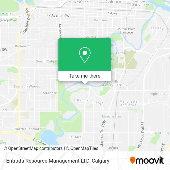 Entrada Resource Management LTD map
