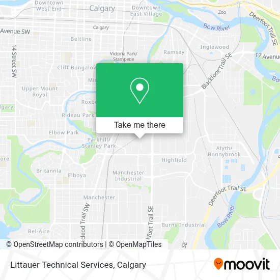 Littauer Technical Services map