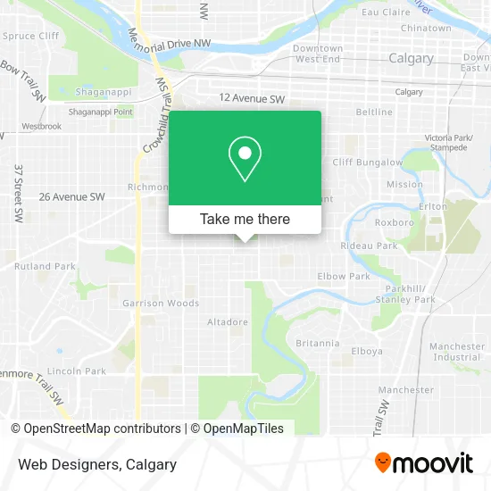 Web Designers map